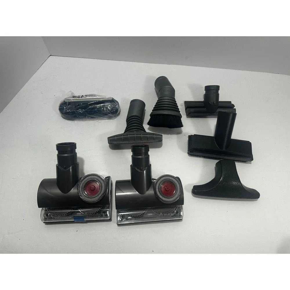 Dyson Genuine Tangle Free Turbine & Multi-Angle Brush Lot‎ of 7 Attachments